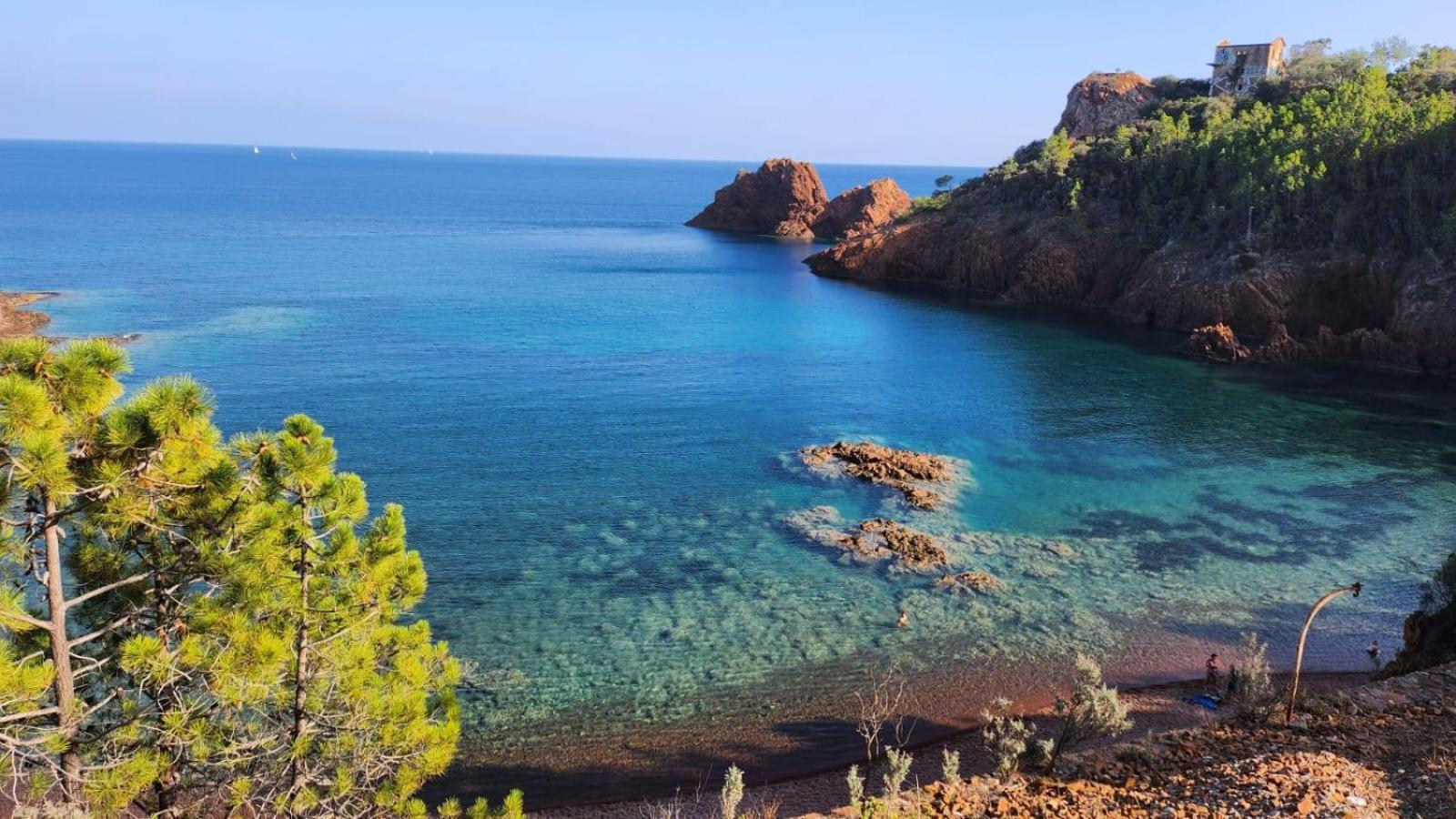 Saint-Raphael- Vue Mer Et Massif De L'Esterel Экстерьер фото